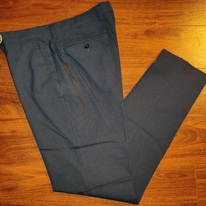 Express Men's extra slim stretch, dress pants, navy blue, 30x32